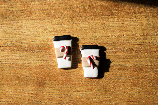 Peppermint Mocha Studs